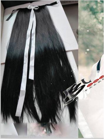 【漢服華服古装用ー飾り物】　髪飾り女性用　長いカツラ　ウイッグ