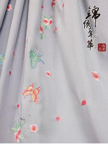 【唐装・漢服ー女】華服古装　女性用 香満渓　花柄の刺繍スカート　3色あり