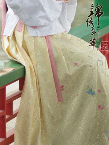 【唐装・漢服ー女】華服古装　女性用 香満渓　花柄の刺繍スカート　3色あり