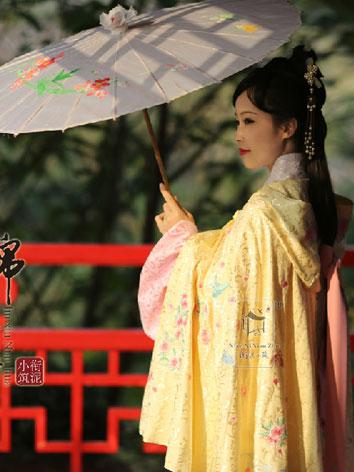 【唐装・漢服ー女】華服古装　女性用 浣花渓　花柄 刺繍ケープ　3色あり