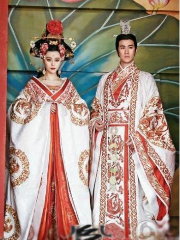 【唐装・漢服ー女】華服古装　 武則天 女性用   結婚...