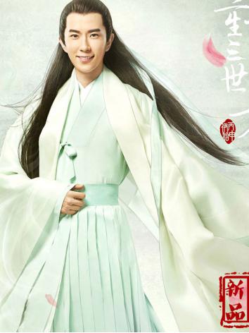 【唐装・漢服ー男】華服古装 清朝服 演出服 撮影服 三生三世上十里桃花 白真