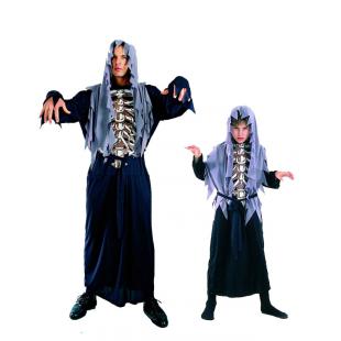 【ハロウィン衣装ー大人用子供用】コスプレ衣装 男 cosplay 変装 仮装 イベント 子供用 大人用 キッズ 親子ペア服 悪魔 魔法師 髑髏 紫色 黒色
