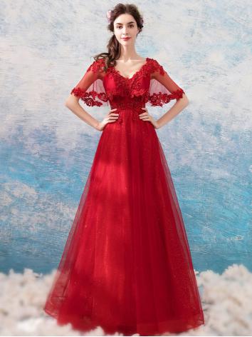 【ウエディングドレス】女性用 カラードレス 結婚式 宴...