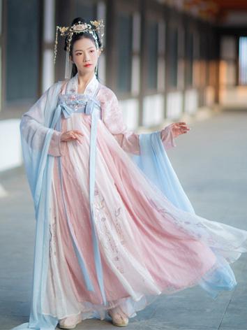 【中華服】唐装 漢服 刺繍 唐時代服 衣装セット 女性...