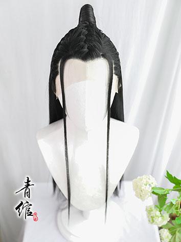 【漢服華服古装用ーウィッグ】男用中華風 かつら Cos...