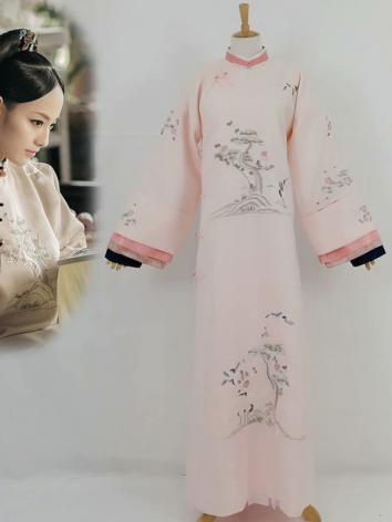 【漢服華服古装用ー女】手つくり時代服 ライトピンク 満...