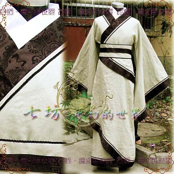 【唐装・漢服ー男】　男性用　漢服華服古装　伝統楚風　コート