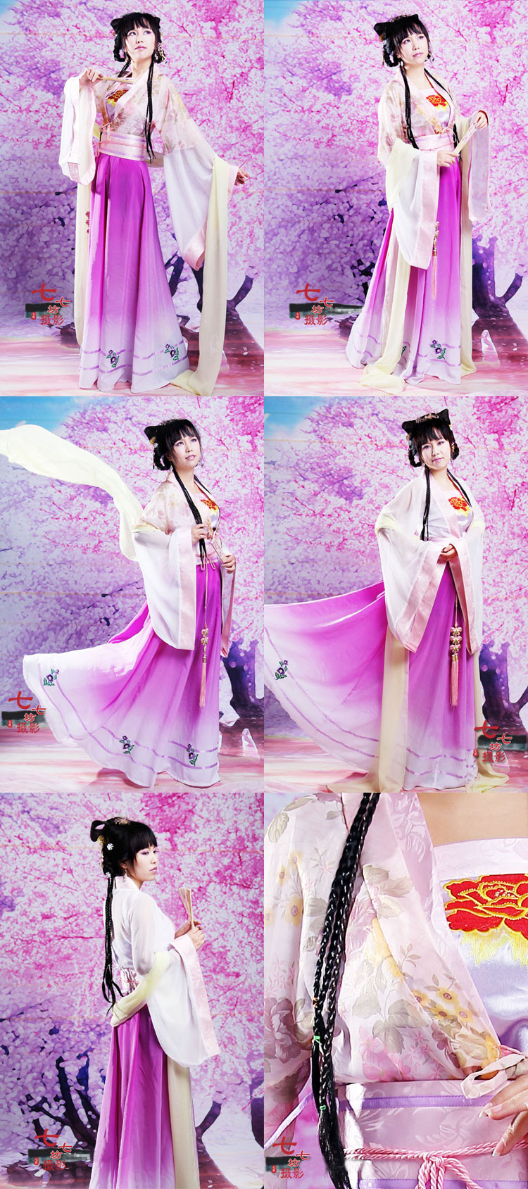 【唐装・漢服ー女】女性用　華服古装　秋伊